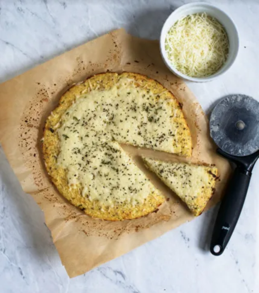 Cauliflower pizza crust