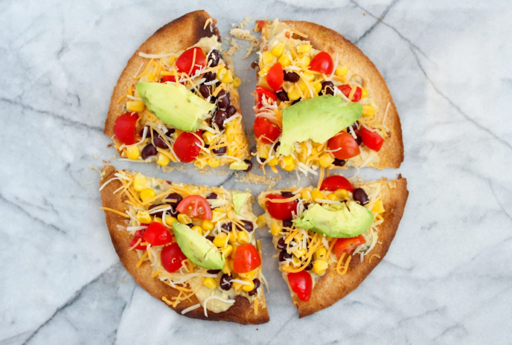 Vegetarian Mexican Pizza