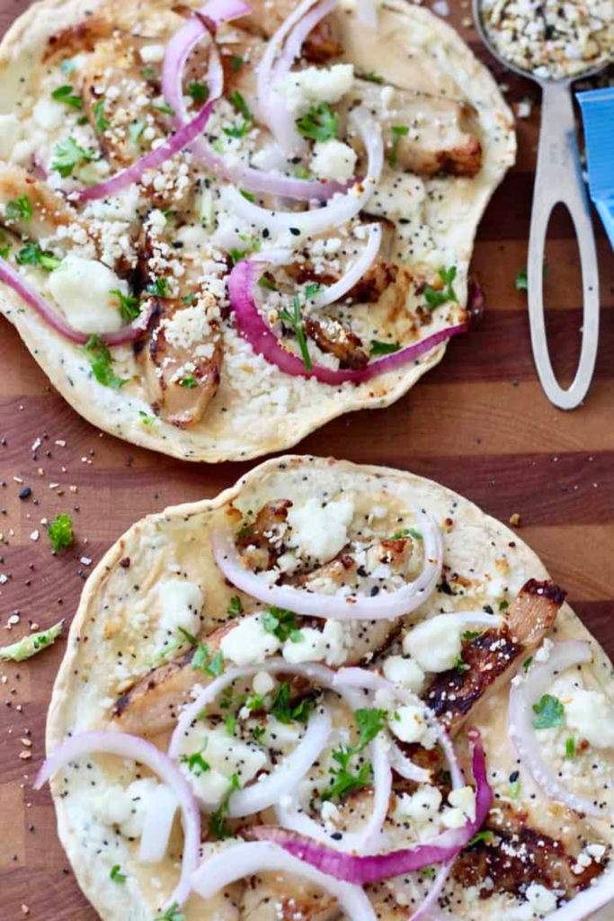 Curry pizza