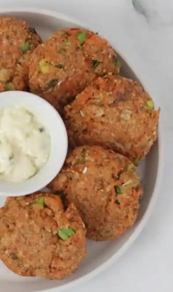 Easy baked salmon cakes