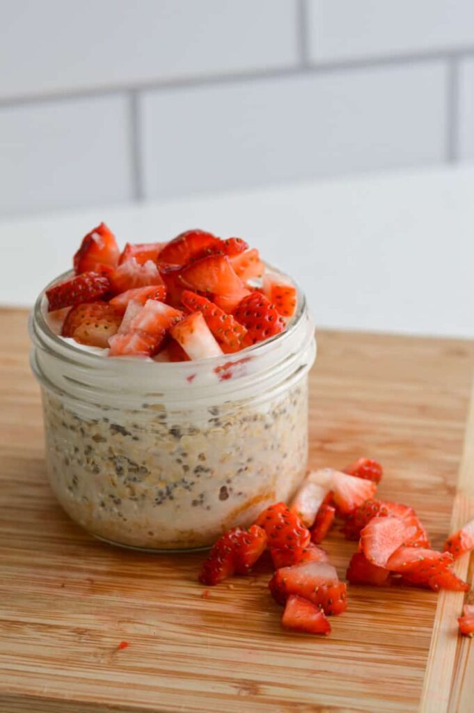 High protein overnight oats