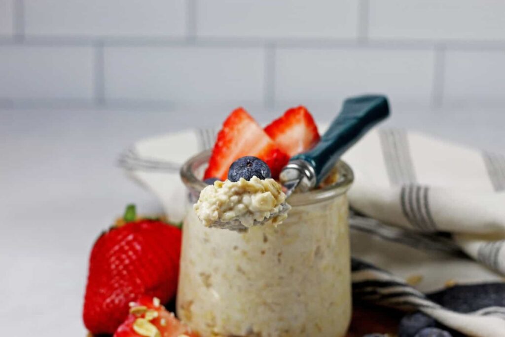 Vanilla overnight oats