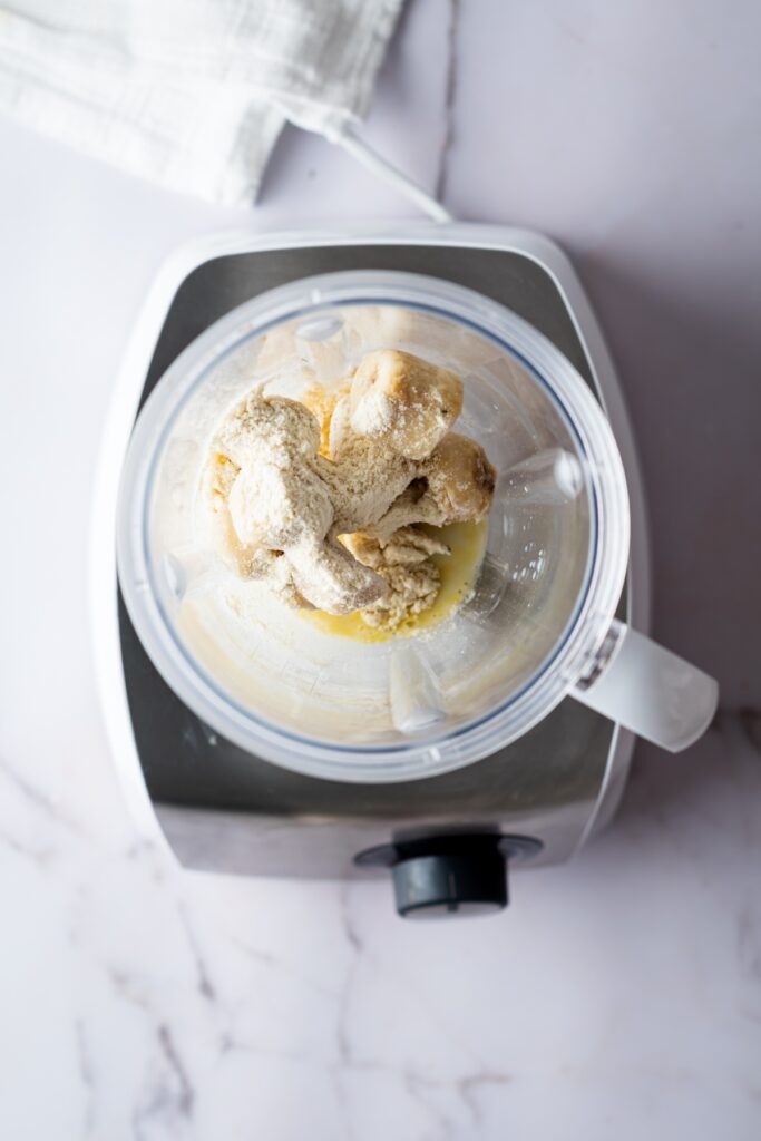 Protein Banana Icecream preparation process