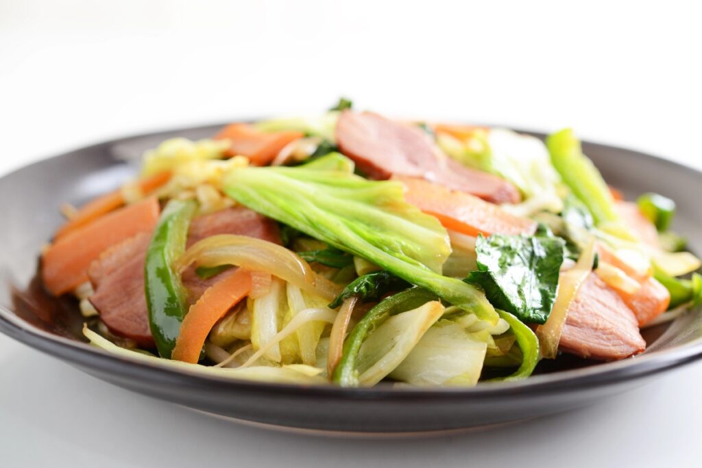 Stir-fried Napa Cabbage