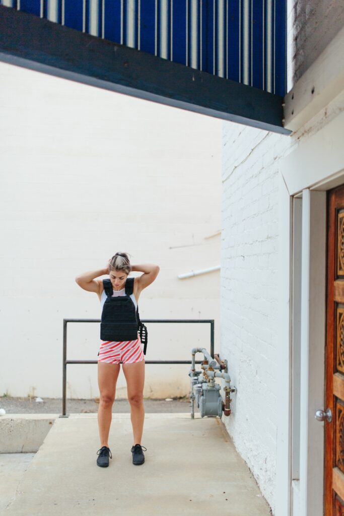 Weighted vest workout