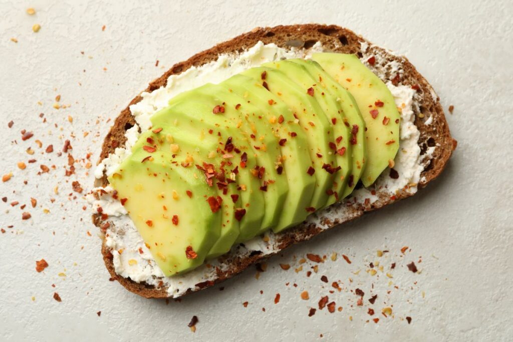 Avocado evening snack for sleep