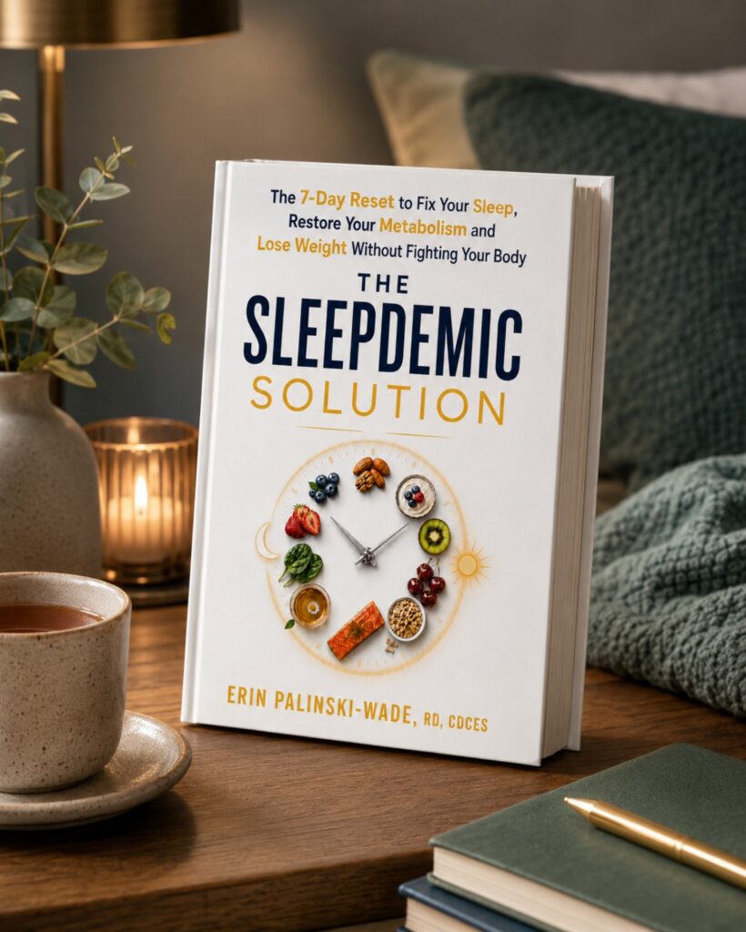 Sleepdemic solution book cover on sleep and metabolism